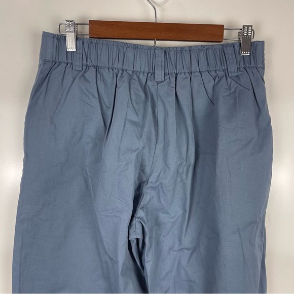NEW Halara Mid Rise Casual Cotton Joggers Sea Fog Blue Women's Size Medium - Picture 4 of 9